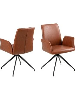 AC Design Bürostuhl "Naya" In Braun - (B)59 X (H)88 X (T)59 Cm