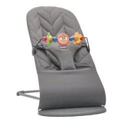 BabyBjörn Babywippe Bliss Cotton Inklusive Spielbügel In Grau