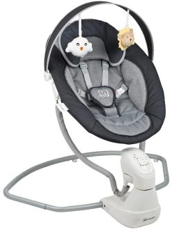 BabyGo Babywippe "Cuddly" In Anthrazit