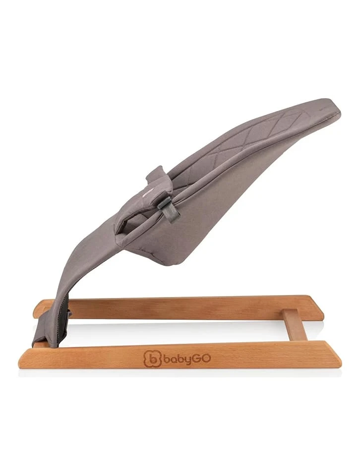 BabyGo Babywippe "Skippy" In Grau - Image 2