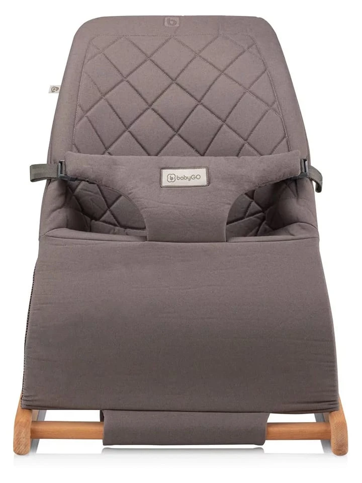 BabyGo Babywippe "Skippy" In Grau - Image 3