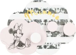 Be IMeX Minnie/Mickey Wolke Garderobe Mit 3 Haken, Rosa