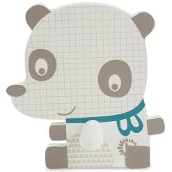 Bieco Spielwaren Kindergarderobe Panda In Weiß