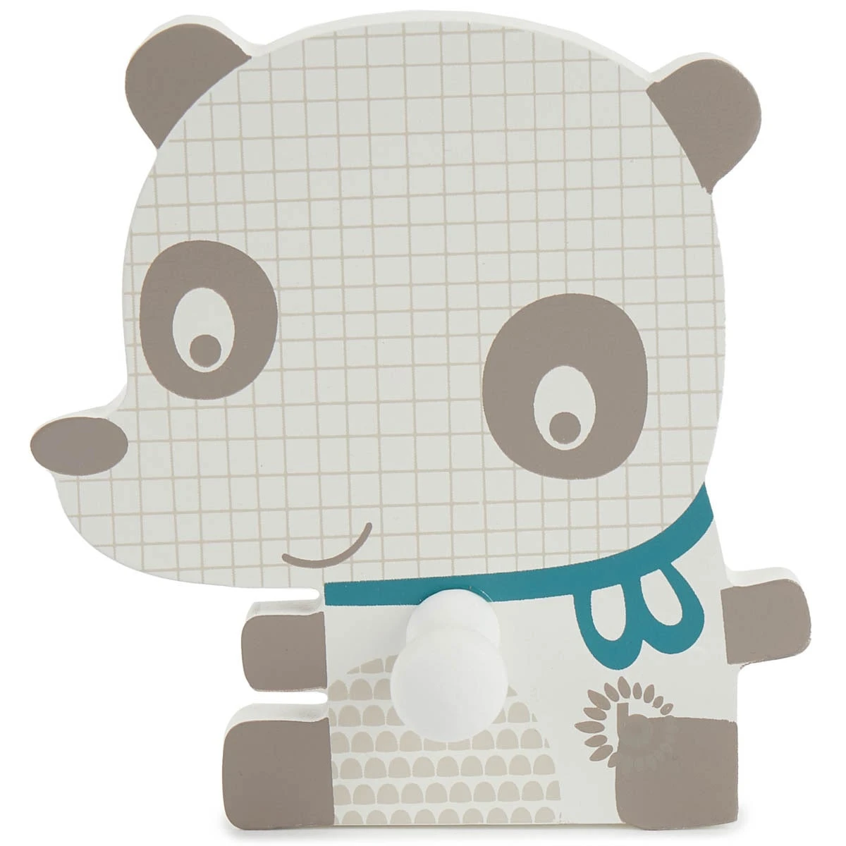 Bieco Spielwaren Kindergarderobe Panda In Weiß - Image 8