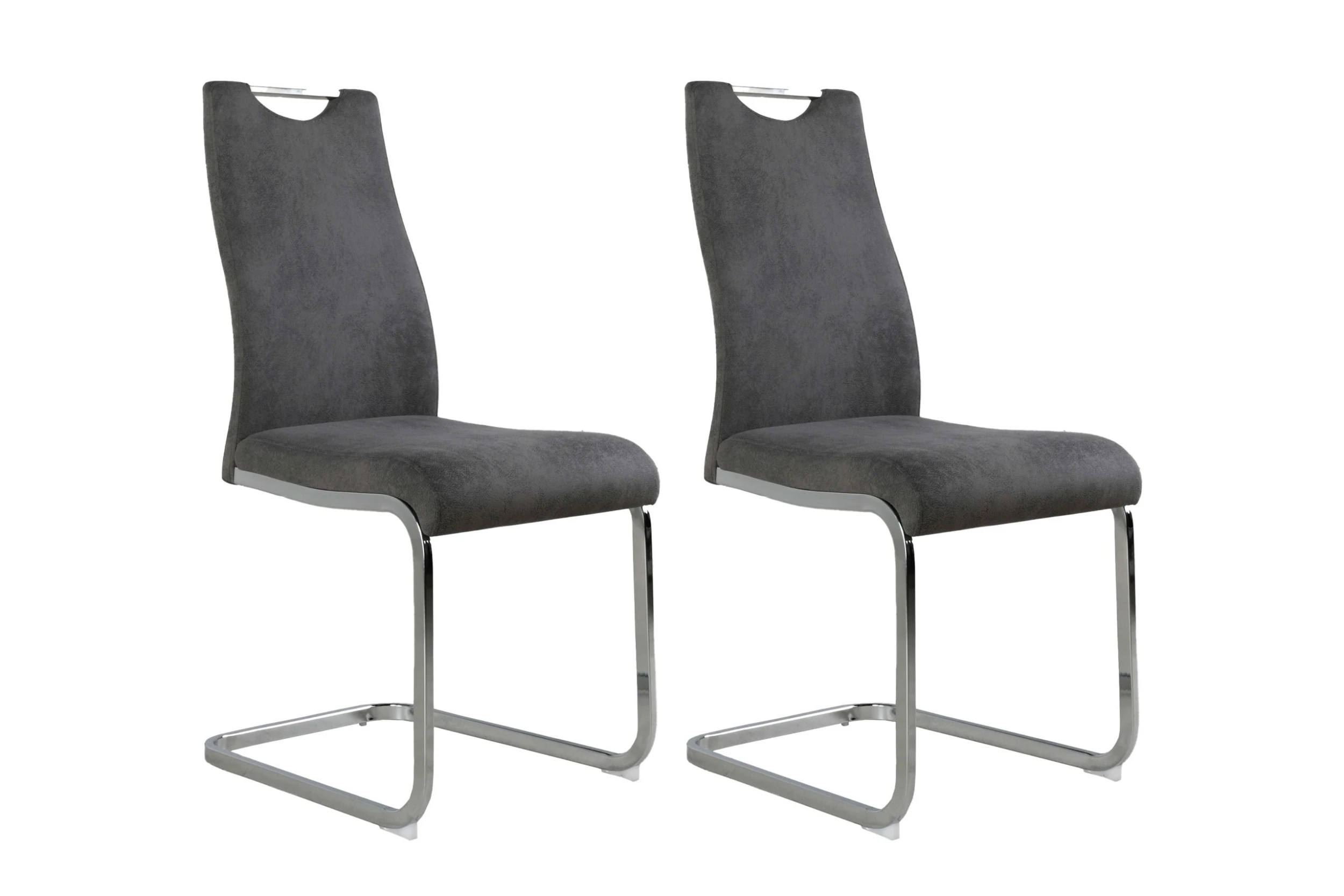 ByLiving 2-er-Set: Esszimmerstuhl Rubin In Grau - Image 9