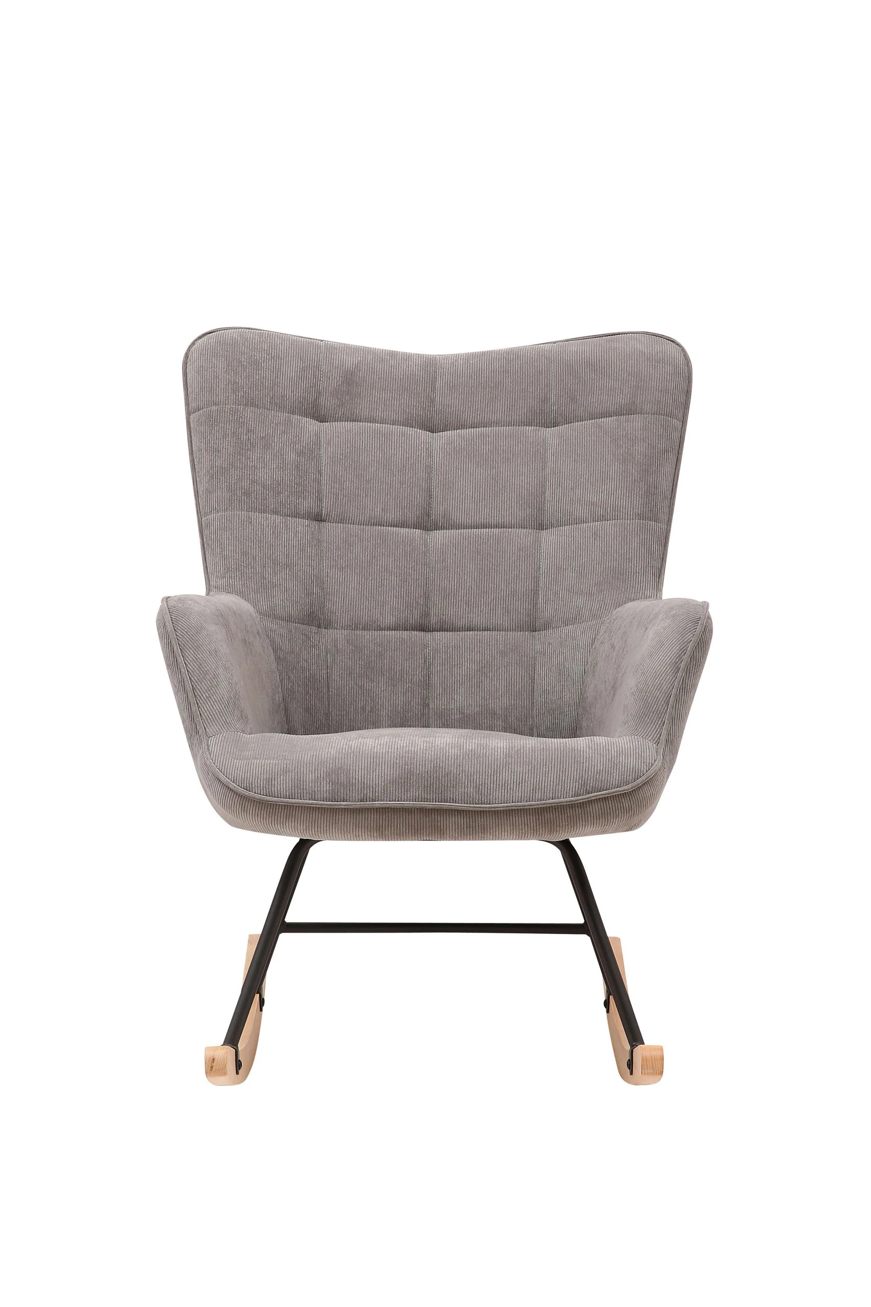 ByLiving Schaukelstuhl RICHIE In Grau – Bild 5