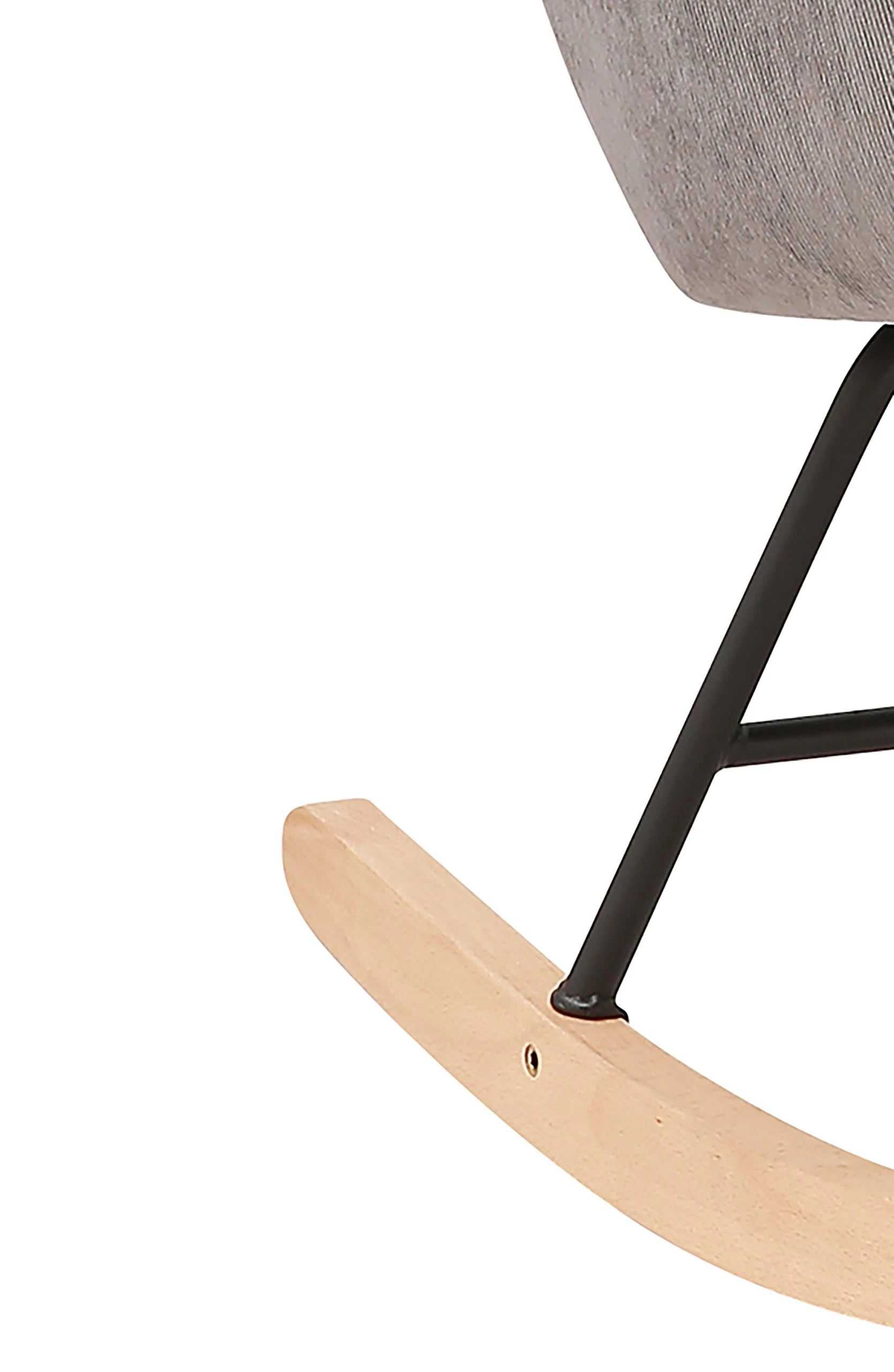 ByLiving Schaukelstuhl RICHIE In Grau – Bild 6