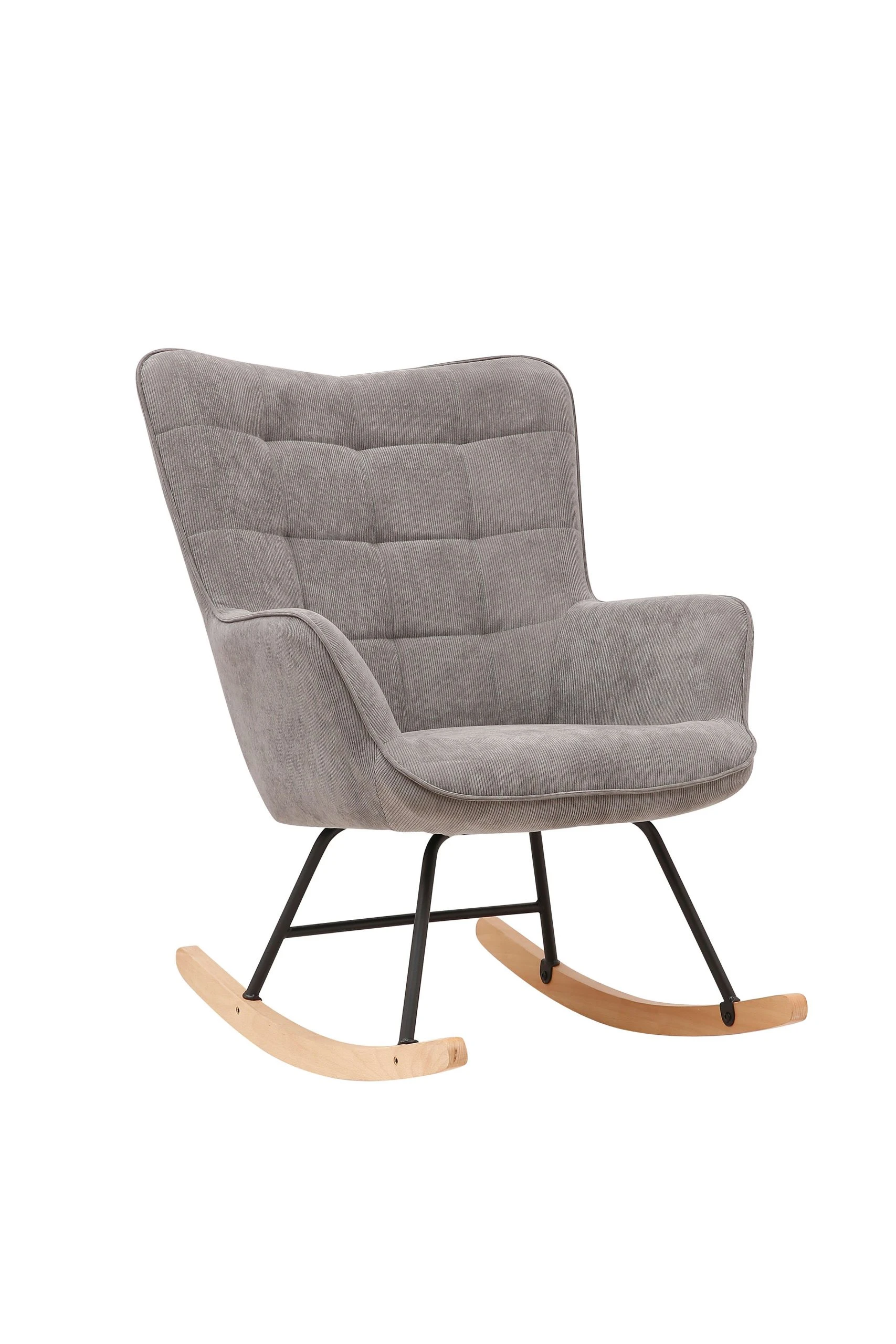 ByLiving Schaukelstuhl RICHIE In Grau