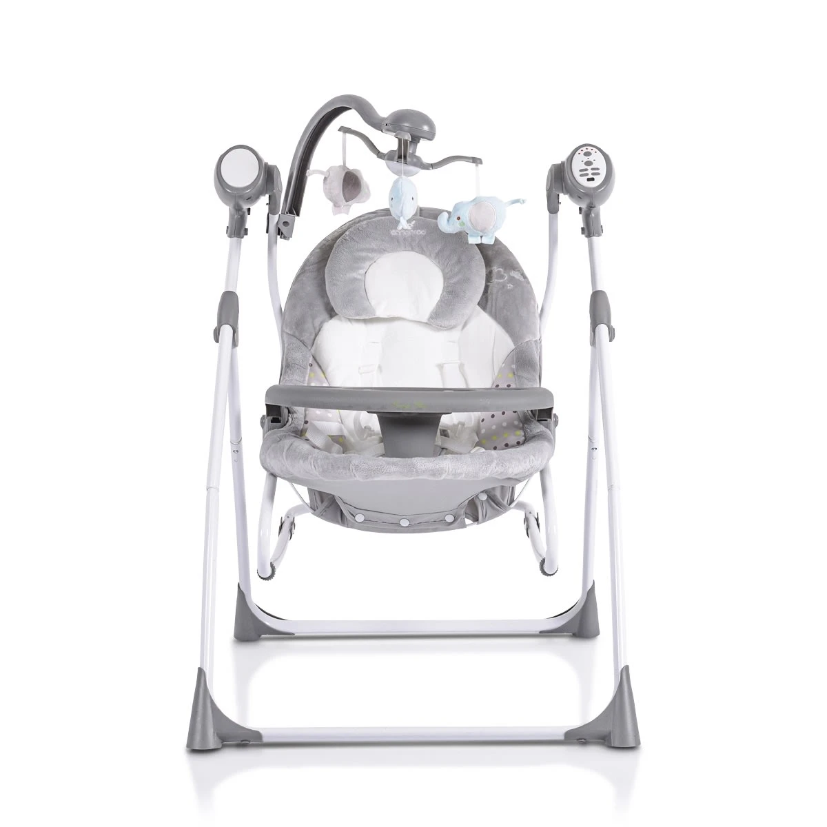 Cangaroo Babywippe Swing Star In Grau - Image 2