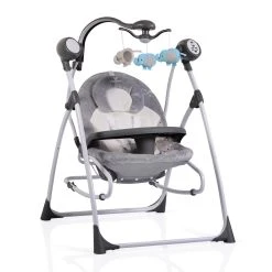 Cangaroo Babywippe Swing Star In Grau