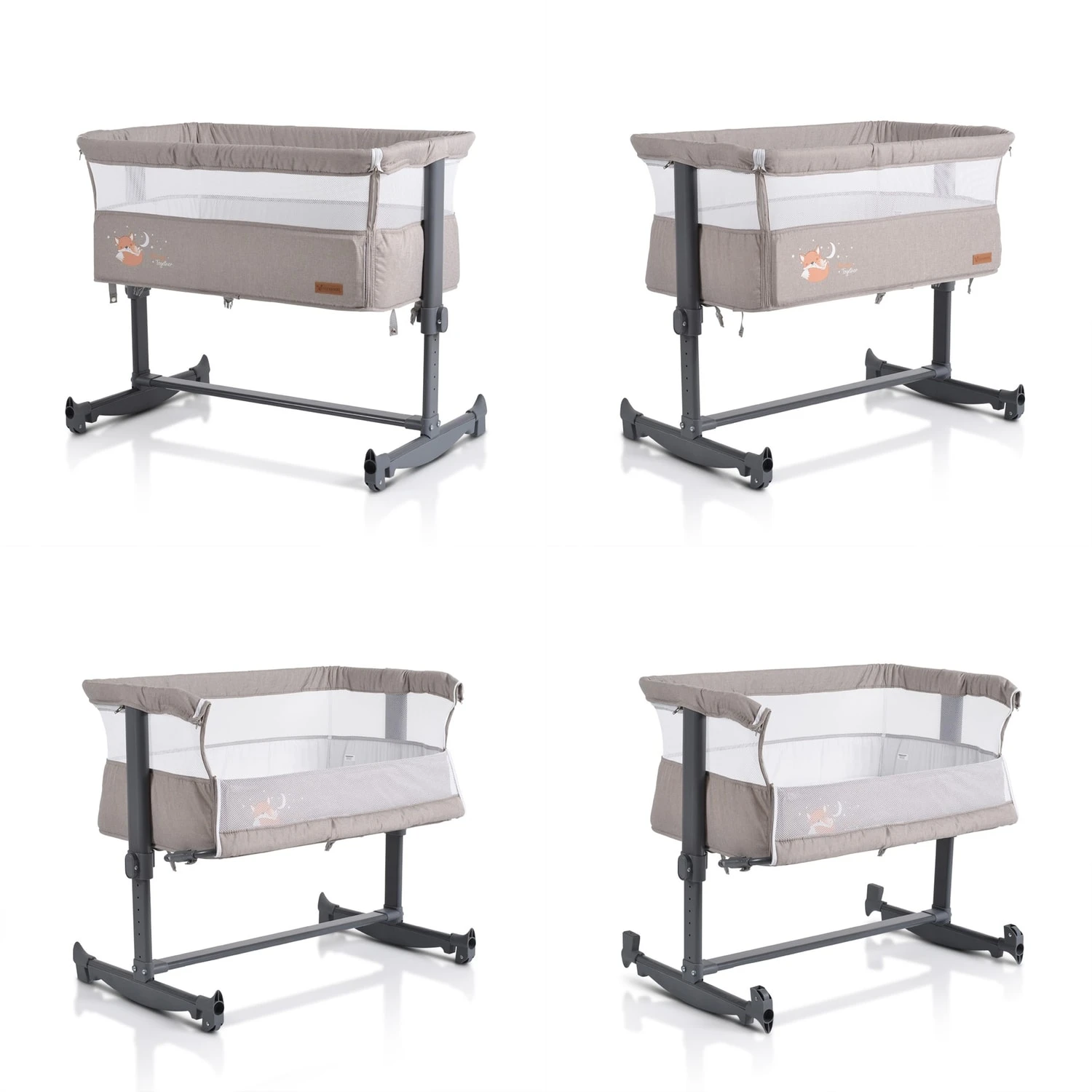 Cangaroo Beistellbett Always Together In Natur - Image 3