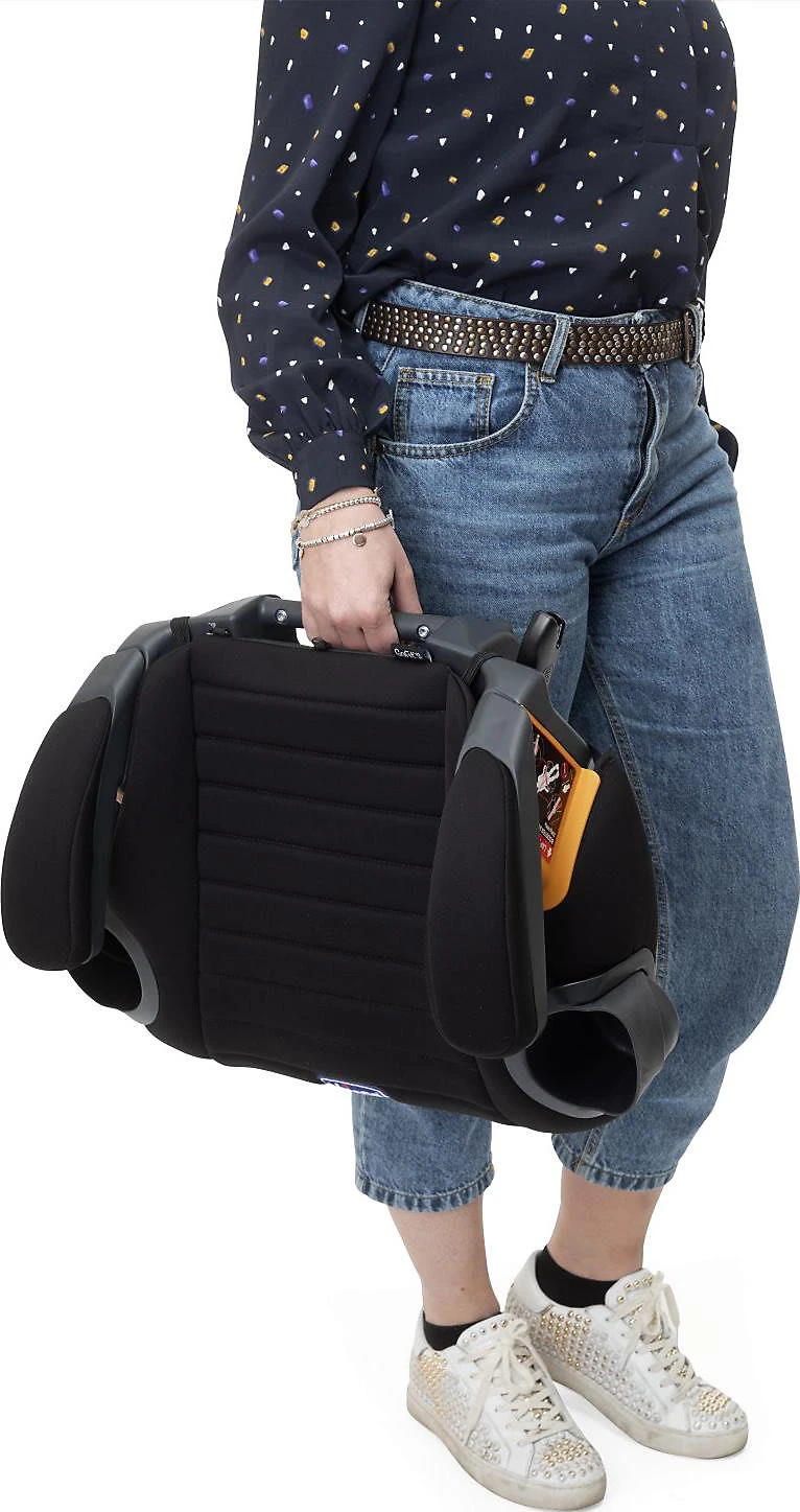 CHICCO Sitzerhöhung Gofit Plus Mit Latch System Und Becherhaltern, Schwarz - Image 9