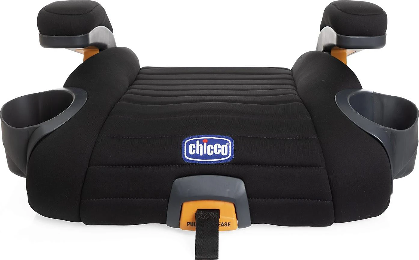 CHICCO Sitzerhöhung Gofit Plus Mit Latch System Und Becherhaltern, Schwarz
