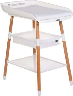Childhome Wickeltisch EVOLUX. Natur Weiß