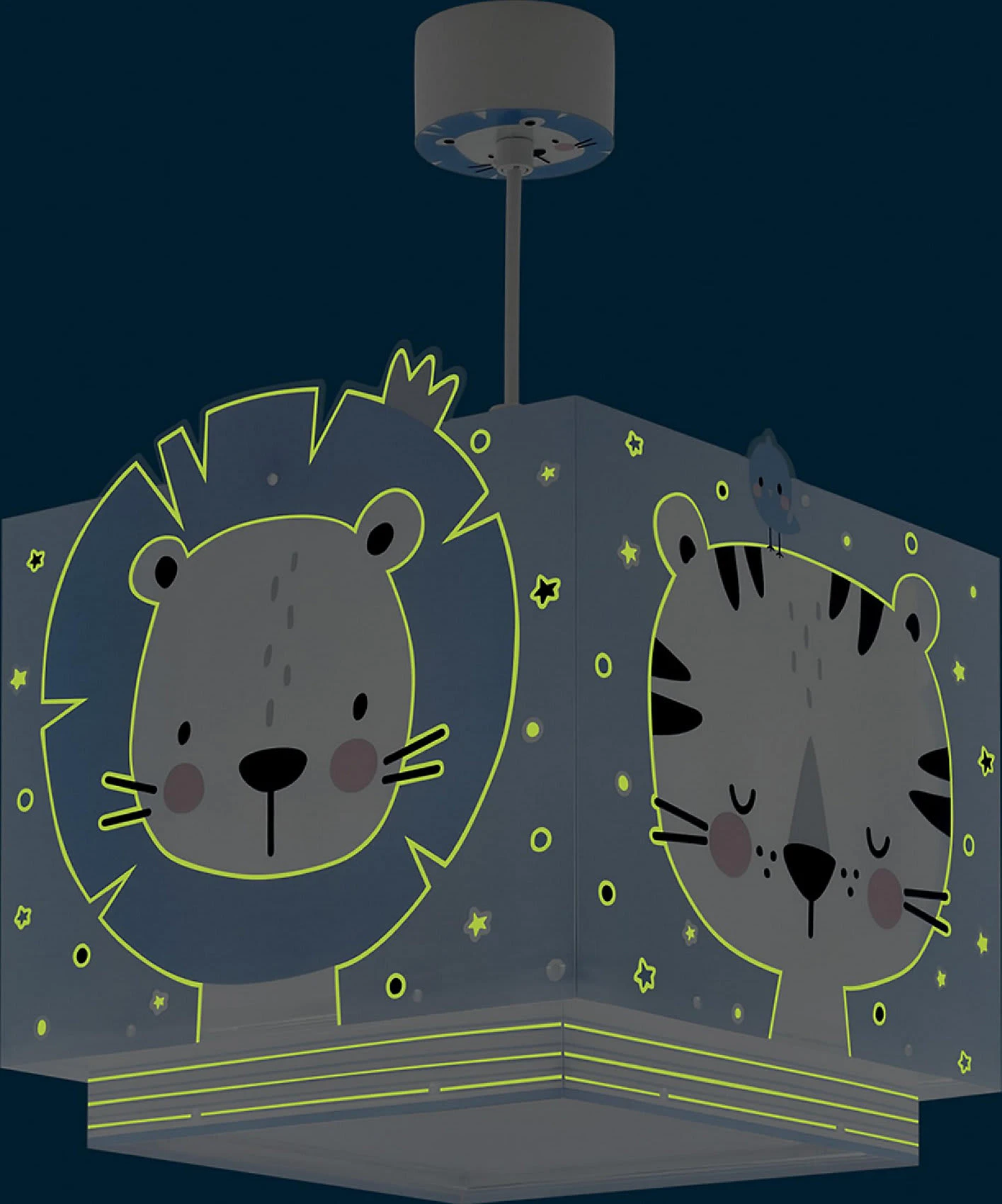 Dalber Hängelampe BABY JUNGLE BLUE - Image 4