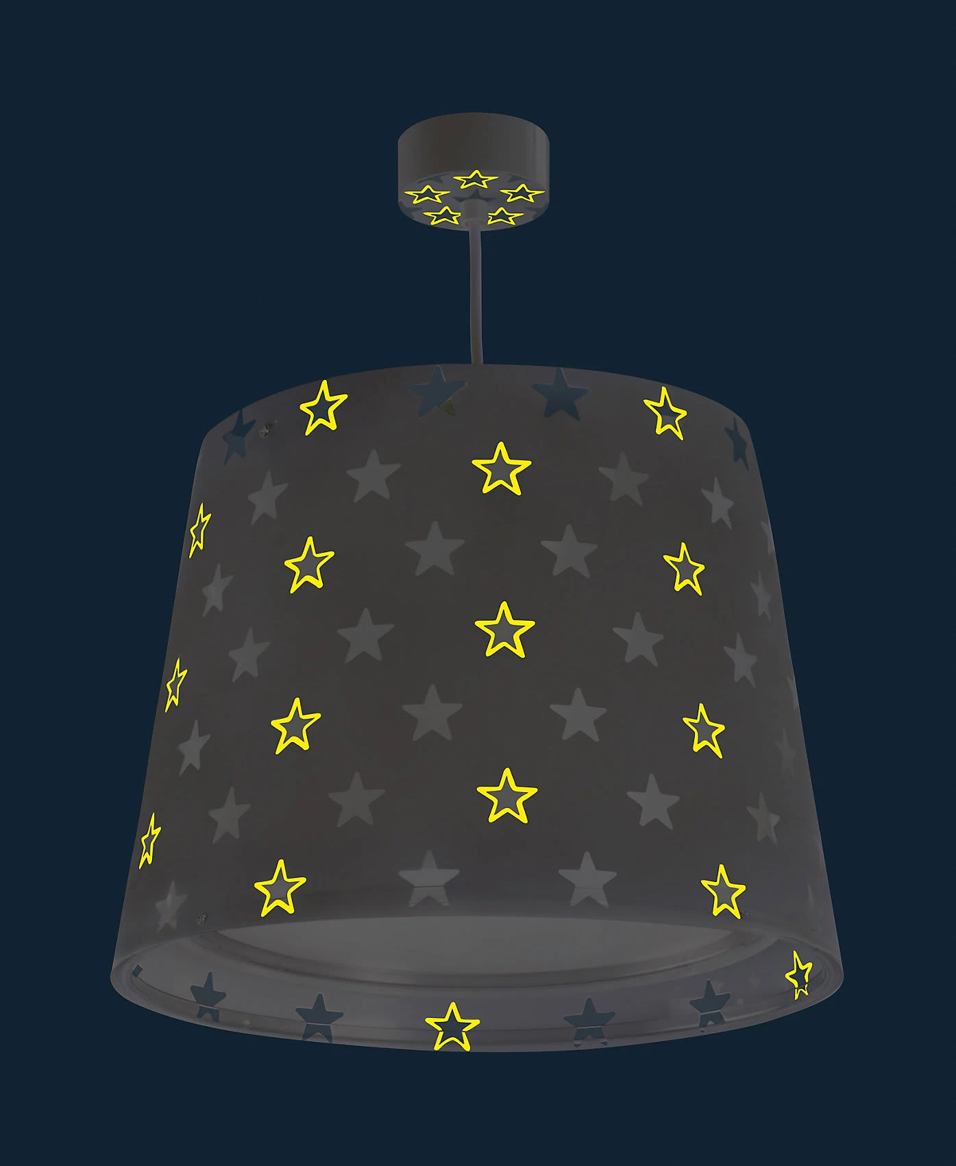 Dalber Hängelampe STARS, Glow In The Dark, Grau - Image 4