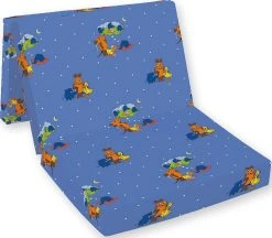 DIE MAUS - Kinderklappmatratze, 60 X 120 X 6cm, Mit Tragegriff & Klettversc...