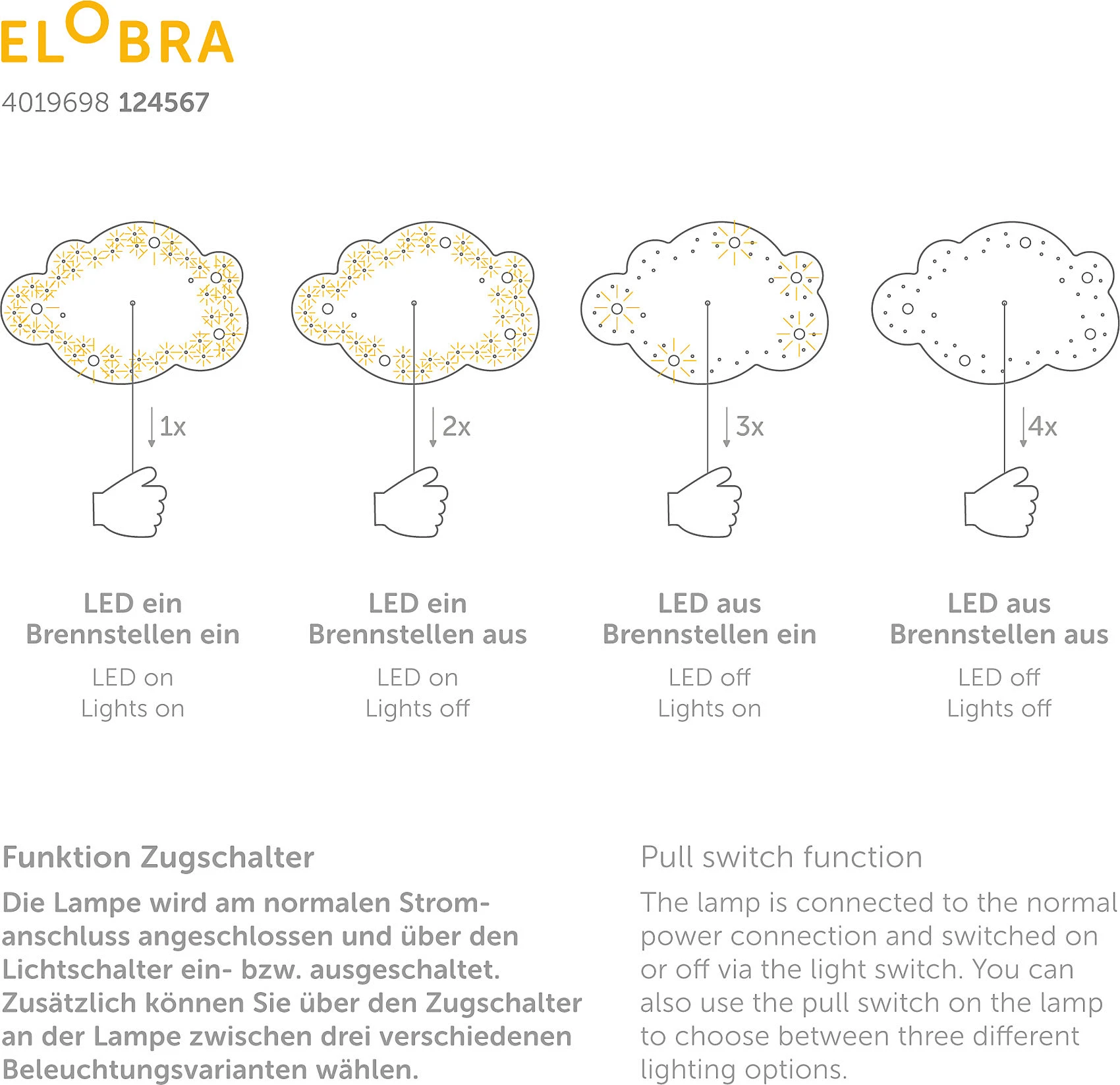 Elobra Deckenleuchte Sternenwolke - Image 3