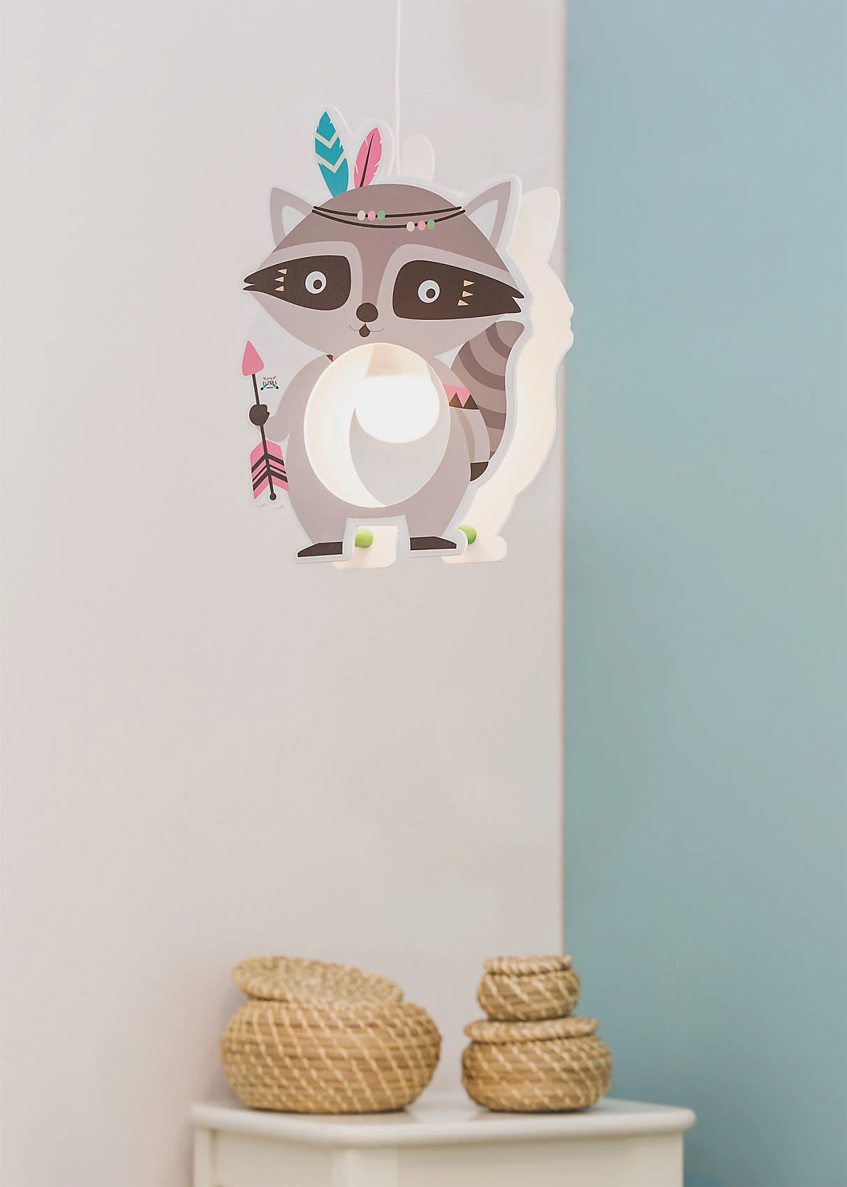 Elobra Pendelleuchte Little Indians "WaschbÀr Oskar" - Image 2