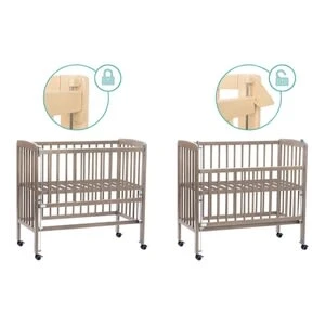 Fillikid Beistellbett Nino 90x45 Cm In Grau - Image 4