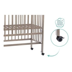 Fillikid Beistellbett Nino 90x45 Cm In Grau - Image 5