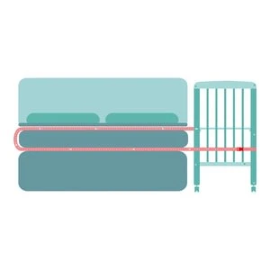 Fillikid Beistellbett Nino 90x45 Cm In Grau - Image 6