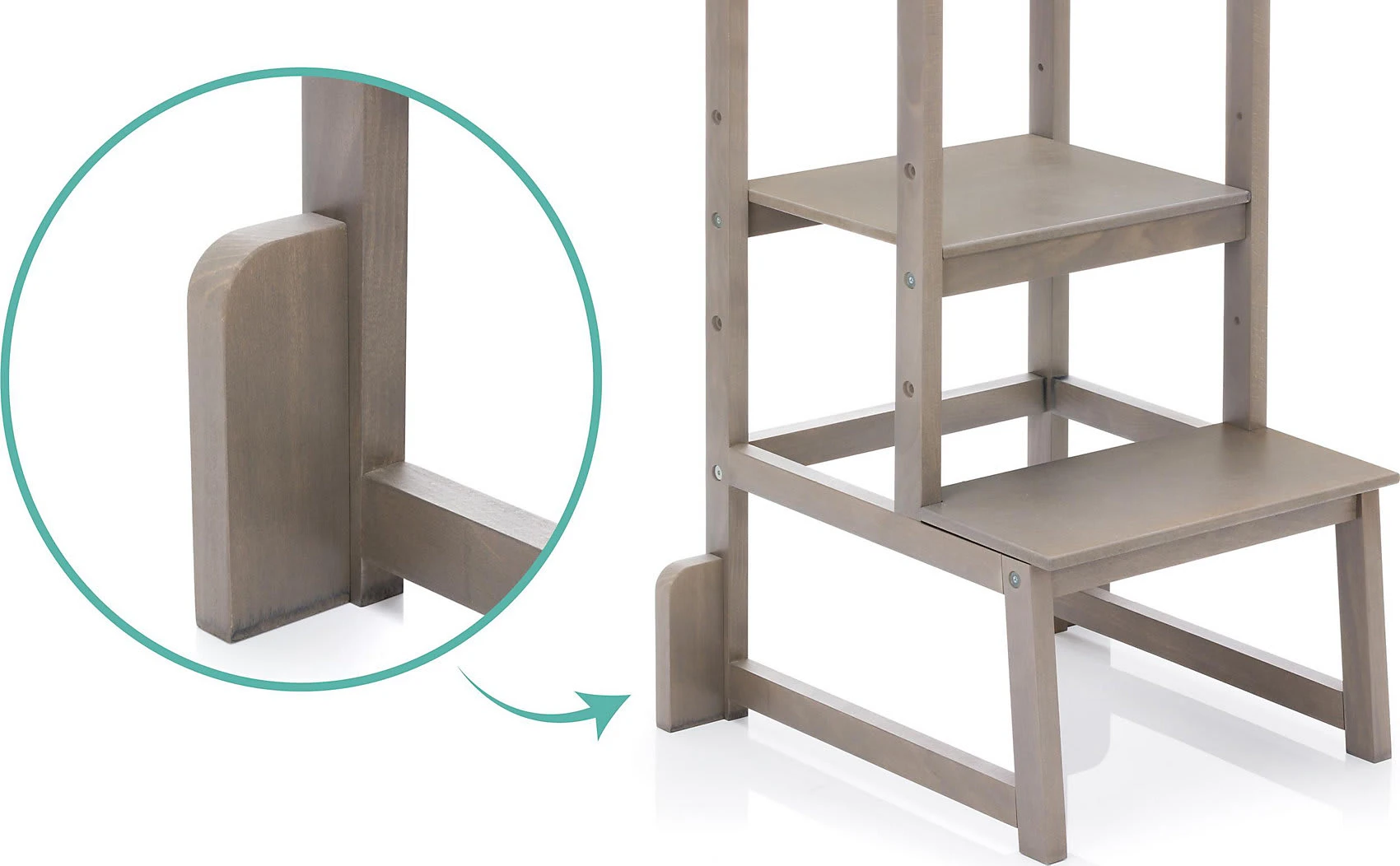 Fillikid Lernturm Vista Grau - Image 4