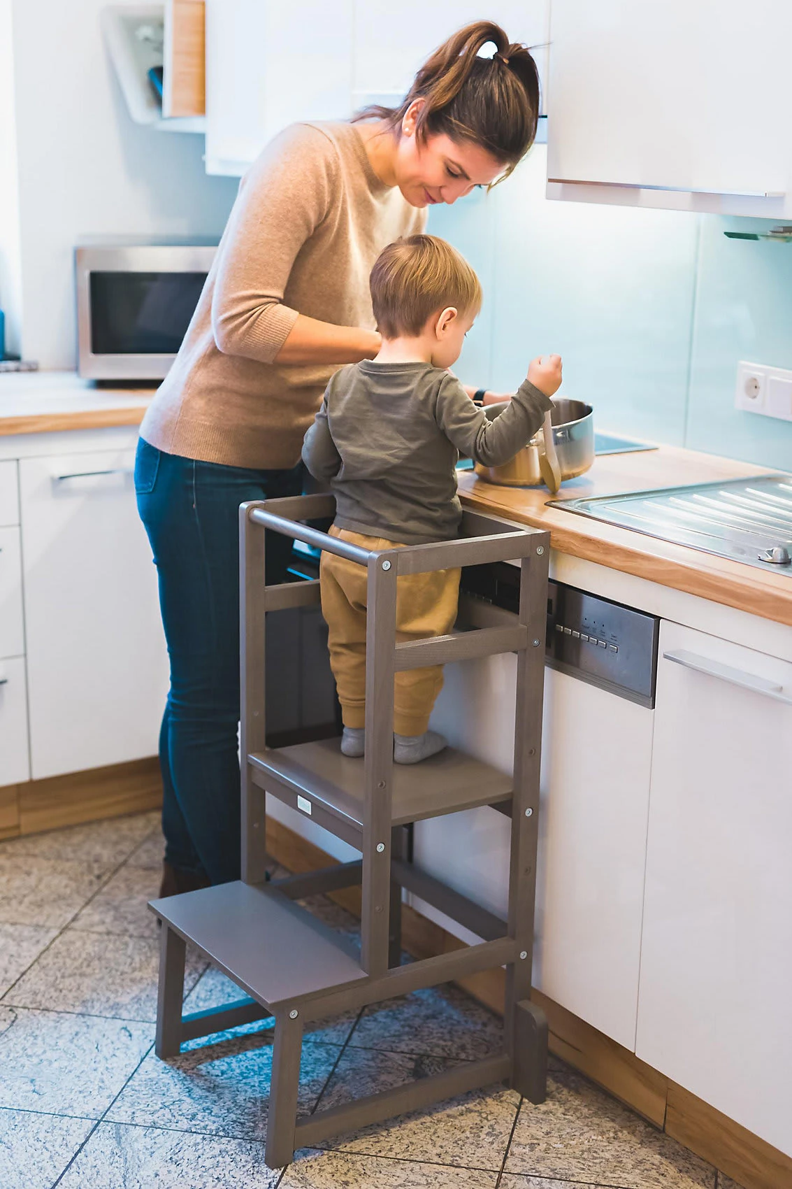 Fillikid Lernturm Vista Grau - Image 9