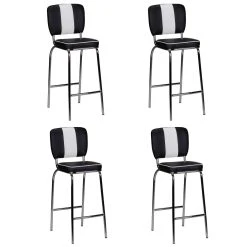 FineBuy Barstuhl "SV44886" In Schwarz