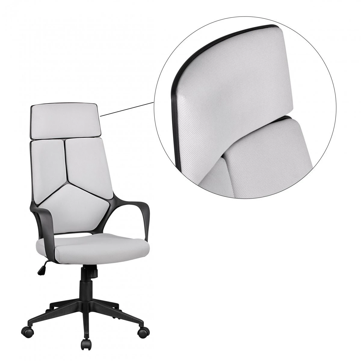 FineBuy Bürostuhl "SV42864" In Grau - Image 4