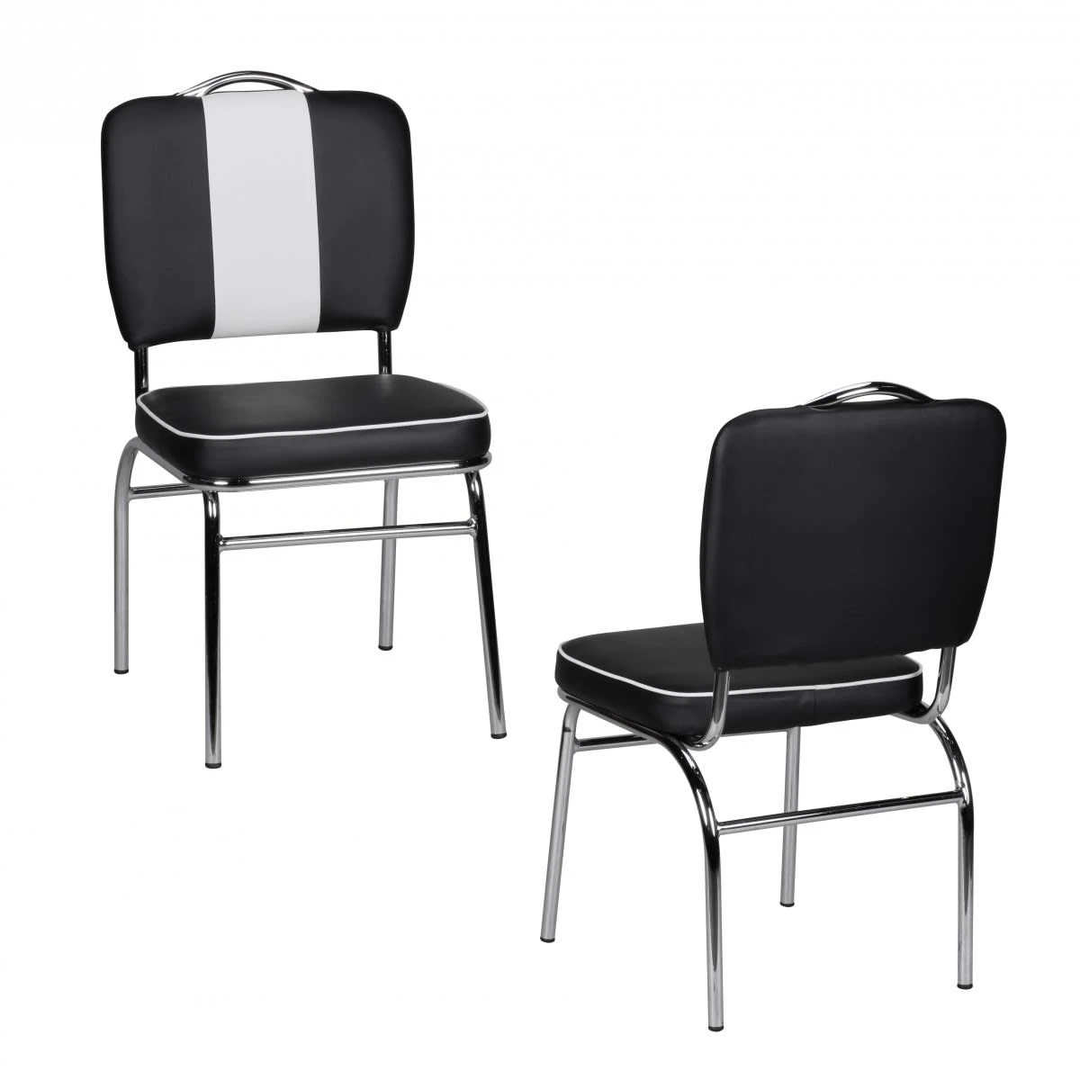 FineBuy Esszimmerstuhl "SV44890" In Schwarz - Image 3