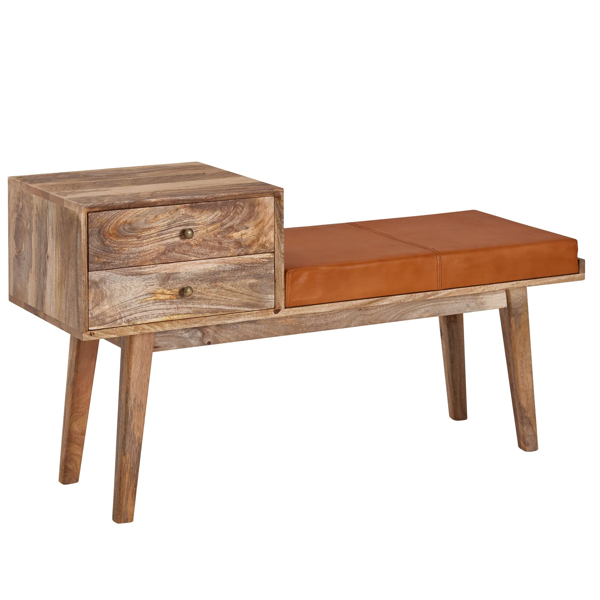 FineBuy Sitzbänk "FB71539" In Braun / – Bild 8