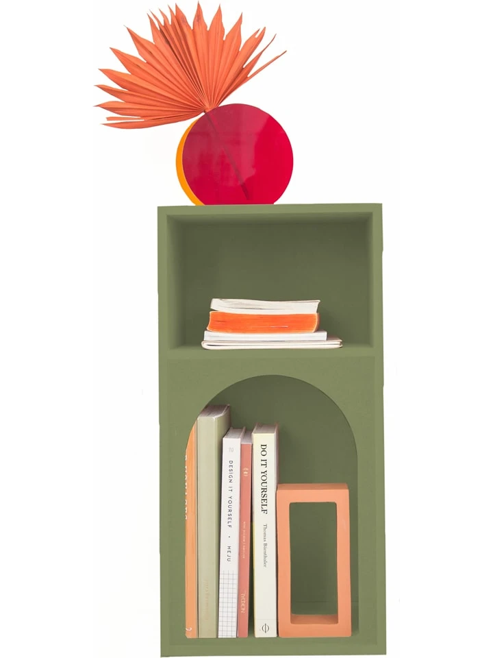 Folkifreckles Regal "Orson" In Grün - (B)39 X (H)54 X (T)33 Cm - Image 2