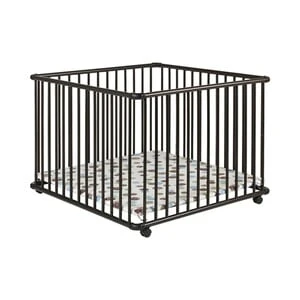 Geuther Laufgitter Belami Plus Höhenverstellbar 97x97 Cm In Braun