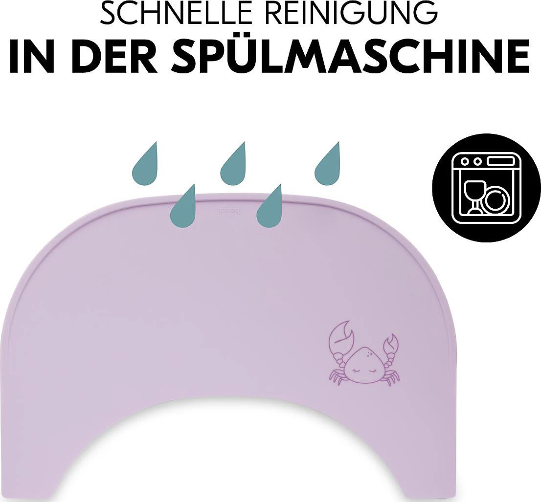 HAUCK Kinder-Silikon-Platzdeckchen, Crab Lavender - Image 10