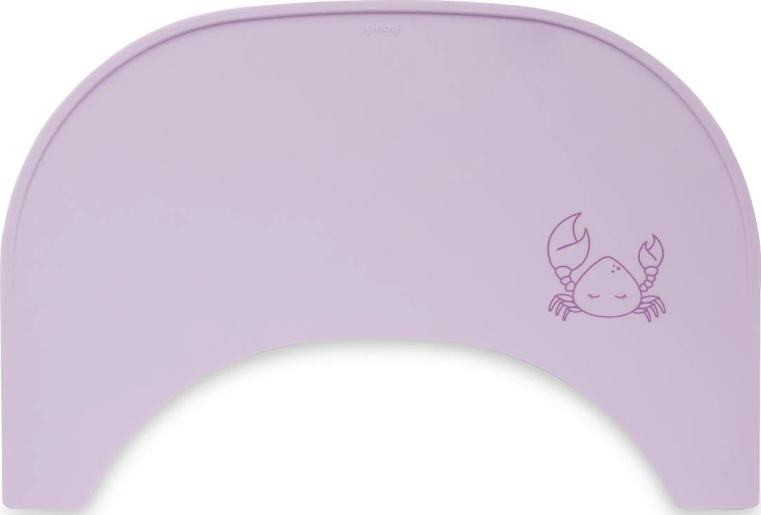 HAUCK Kinder-Silikon-Platzdeckchen, Crab Lavender