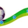Hess Holzspielzeug Garderobe "Fussball" In Bunt