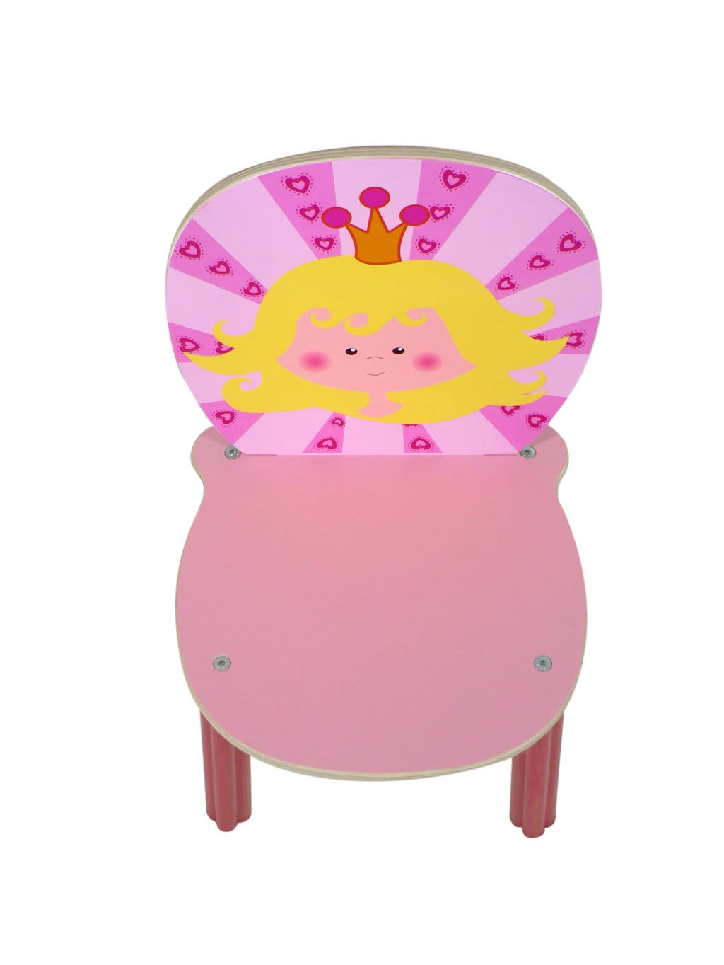 Hess Holzspielzeug Kinderstuhl "Rosa" In Bunt / 2er Set 4 Hess Holzspielzeug Kinderstuhl "Rosa" In Bunt / 2er Set – Bild 2