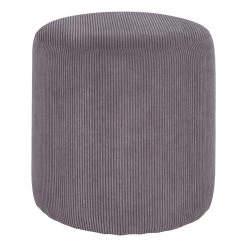 HOUSE NORDIC Pouf EJBY Grau Kord