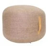 Hübsch Pouf "Mochi" In Beige - (H)35 X Ø 50 Cm