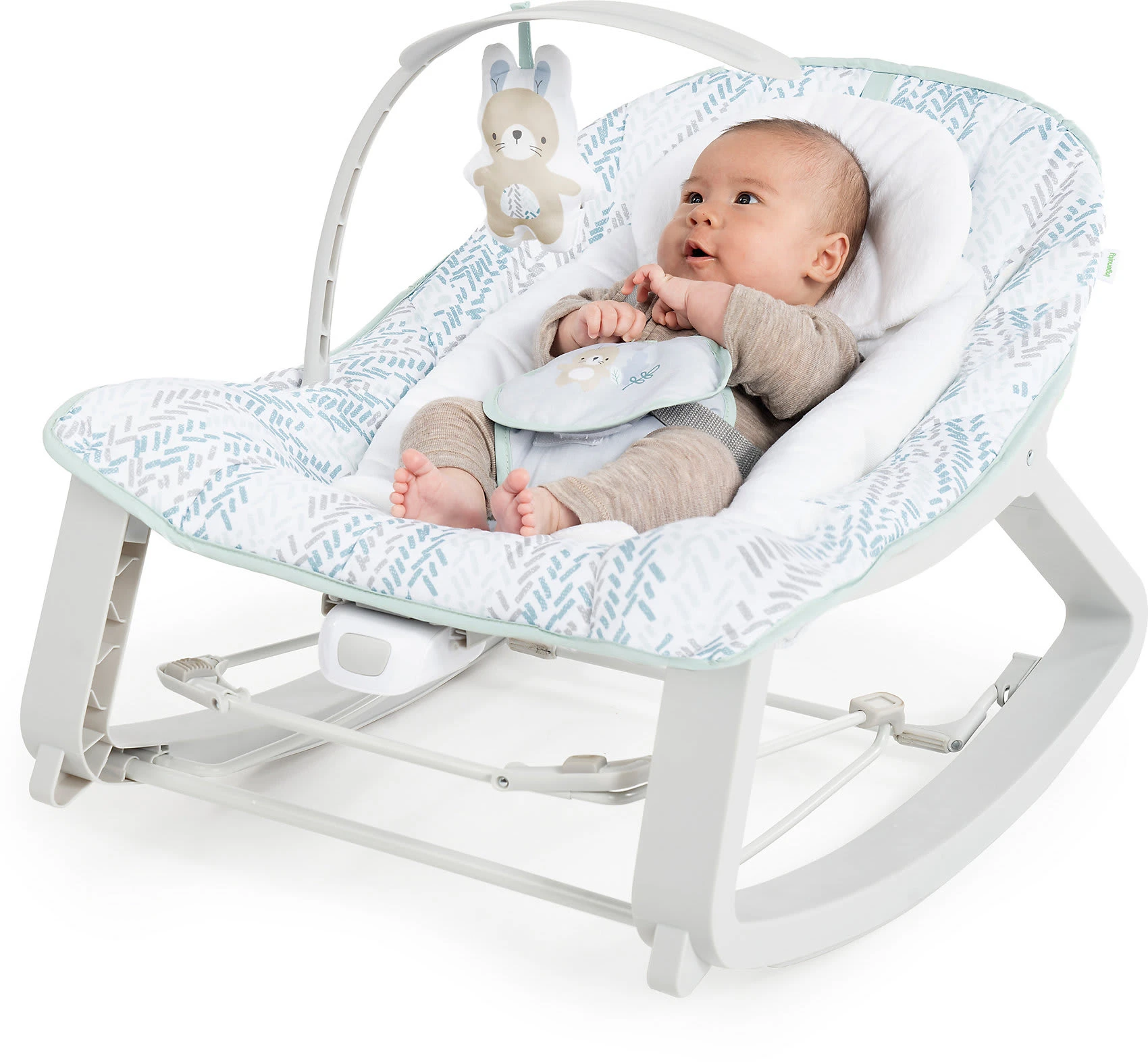 Ingenuity Babywippe Keep Cozy 3-in-1 Grow With Me, Spruce - Image 3