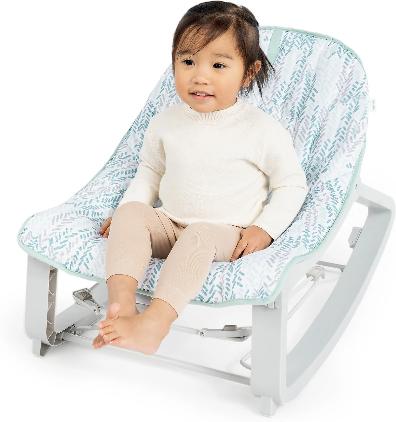 Ingenuity Babywippe Keep Cozy 3-in-1 Grow With Me, Spruce - Image 5