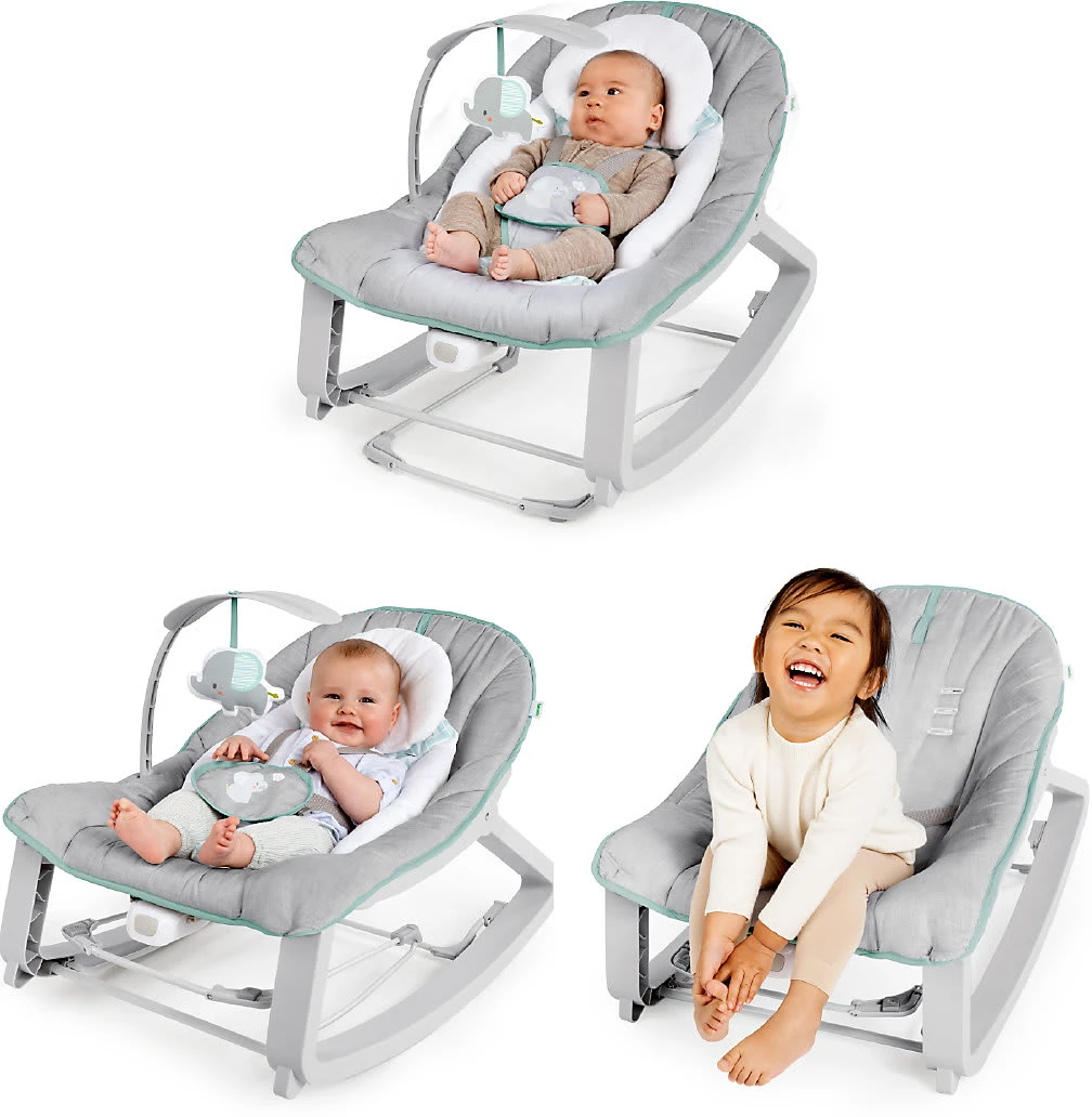 Ingenuity Babywippe Keep Cozy 3-in-1 Grow With Me, Weaver - Image 2