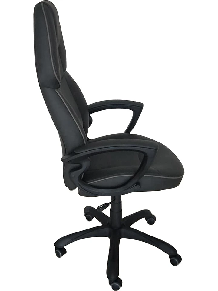 Inter Link Drehstuhl "Titanest" In Grau/ Schwarz - (B)65 X (H)133 X (T)71 Cm - Image 3