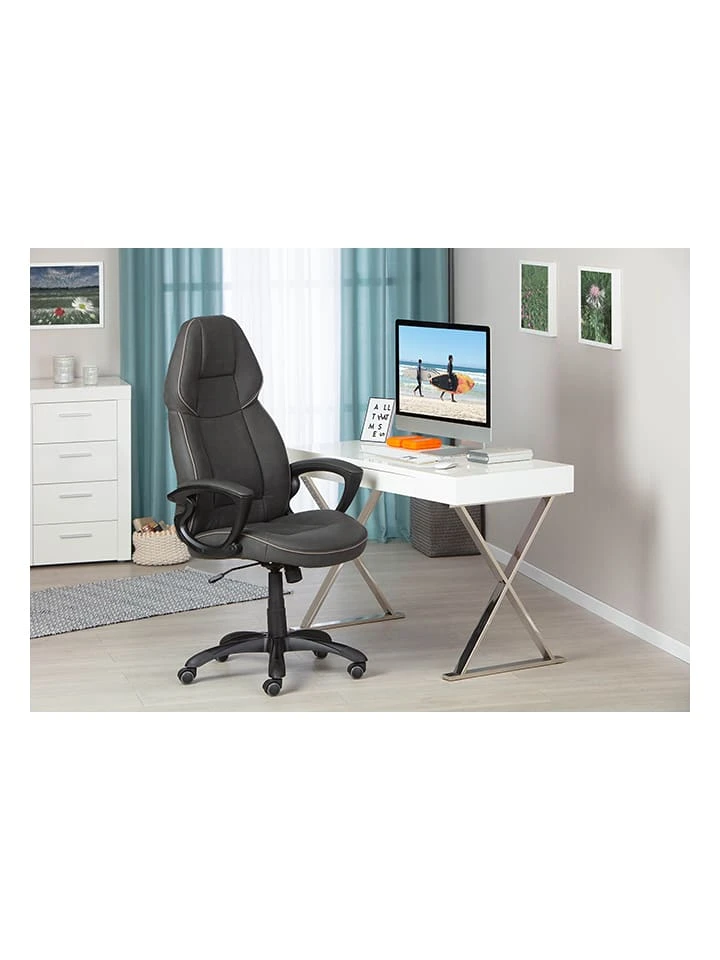 Inter Link Drehstuhl "Titanest" In Grau/ Schwarz - (B)65 X (H)133 X (T)71 Cm - Image 10