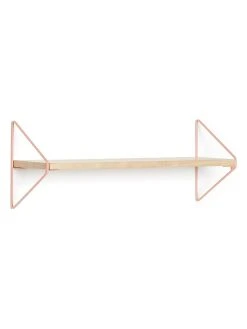 Kid´s CONCEPT Wandregal In Natur/ Aprikot - (L)50 X (B)15 Cm