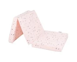 Kikkaboo Babybett-Faltmatratze Bear In Rosa