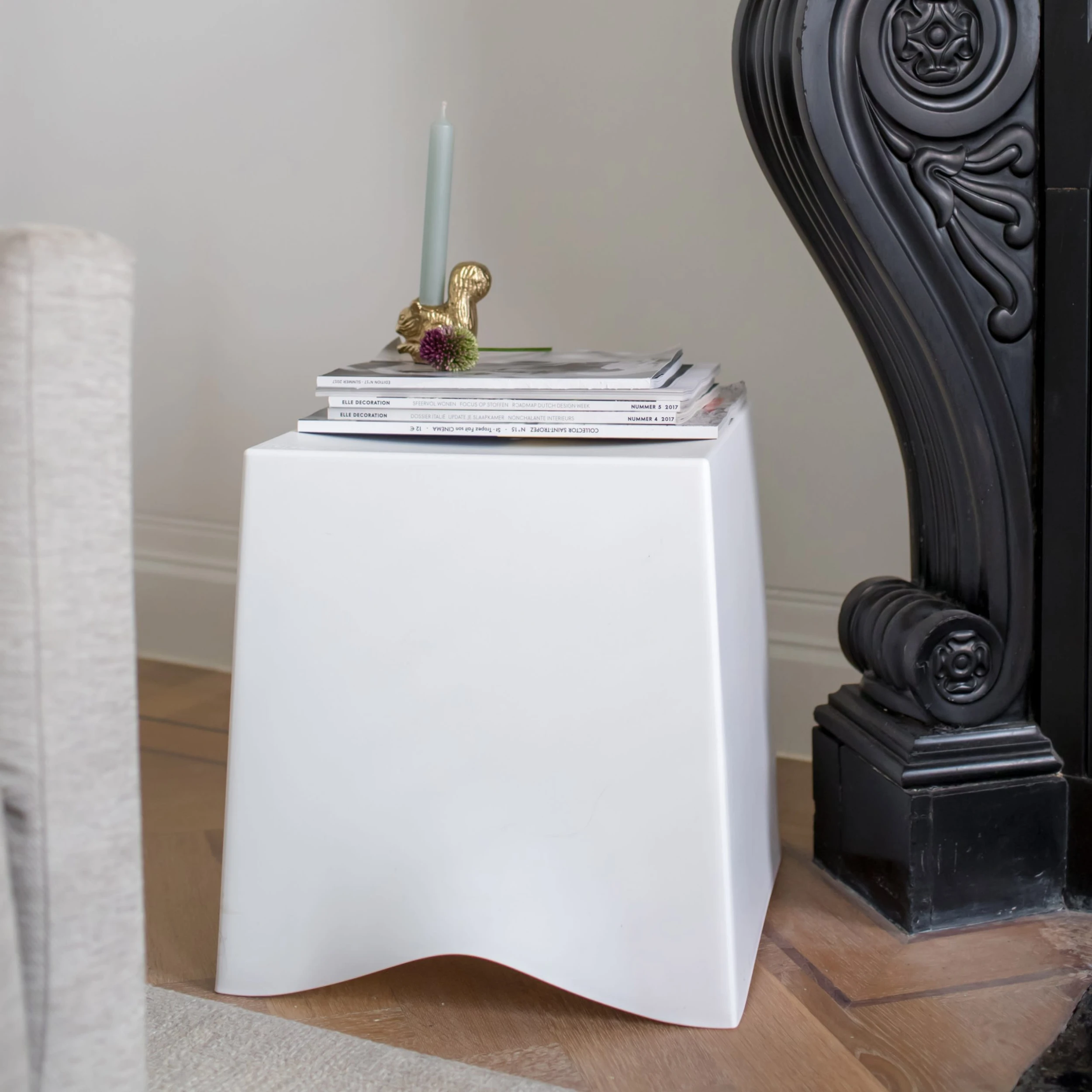 Koziol BRIQ - Hocker In Deep Grey - Image 6