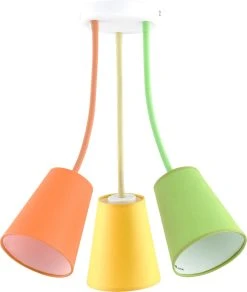 Licht-Erlebnisse Deckenlampe In Orange Gelb Grün