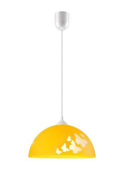 Licht-Erlebnisse Pendelleuchte In Gelb